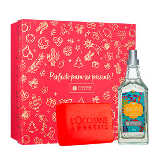 Presente Perfumado: Fragrância Água de Coco e Sabonete Bromélia